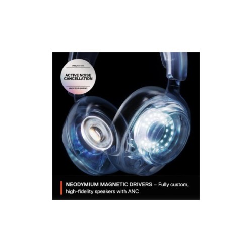 Навушники SteelSeries Arctis Nova Pro Wireless P PS/PC/SW/MAC/MOB White (61526)
