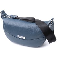 Сумка Vintage З натуральної шкіри Синя (22617)