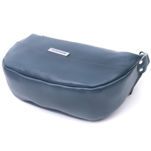 Сумка Vintage З натуральної шкіри Синя (22617)