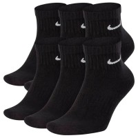 Шкарпетки Nike U NK EVERYDAY CUSH ANKLE 6PR-BD SX7669-010 42-46 6 пар Чорні (888408284471)
