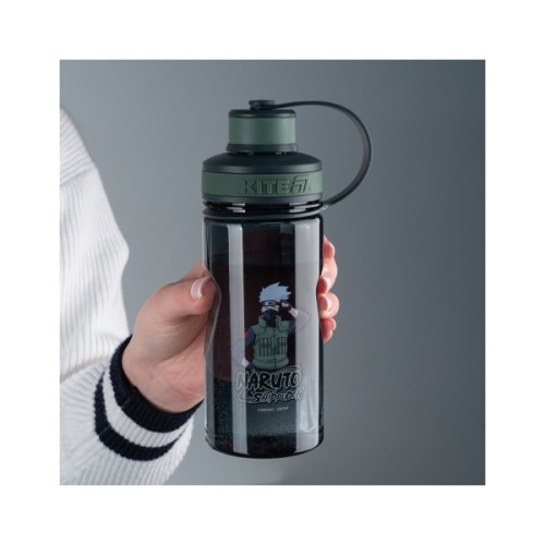 Поїльник-непроливайка Kite Naruto, 500 мл, сіра (NR25-397)