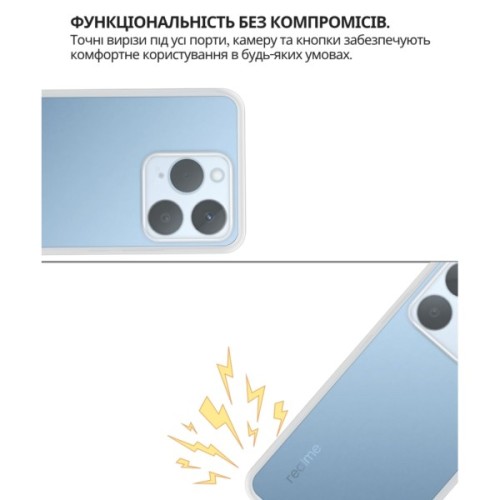 Чохол до мобільного телефона BeCover Silicone Realme 15T Transparent (714695)
