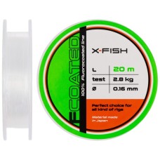 Флюорокарбон X-Fish FCoated 20m 0.16mm 2.8kg (1917.01.41)