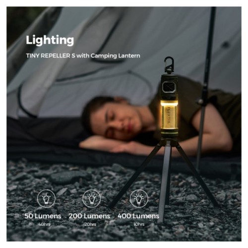 Ліхтар Flextail антимоскітний Tiny Repel S, зелений (TRS4800-GN-i)