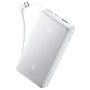 Батарея універсальна Anker 20000mAh 22.5W Built-In USB-C Cable White (A110EH21)