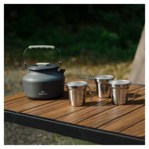 Чайник туристичний Naturehike CNK2450CF030 1,4 л, алюміній (6927595788653)