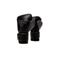 Боксерські рукавички Everlast PowerLock Boxing Training Gloves P00002285 чорний 14 унцій (009283608347)