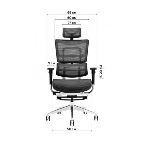Офісне крісло GT Racer X-802L Black (X-802L Black (W-21))