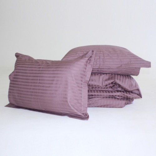 Постільна білизна MirSon Satin 30-0008 SmokyPink 160х220 Сімейний (2200005250334)