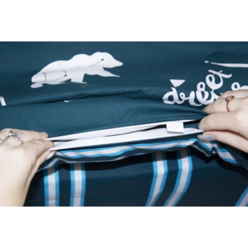 Постільна білизна MirSon Бязь Premium 17-0326 Finland 200х220 (2200002603171)