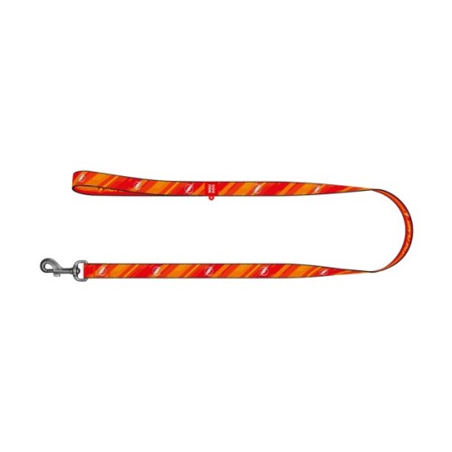 Повідець для собак WAUDOG Nylon "Флеш Лого" світловідбивний M (341-1083)