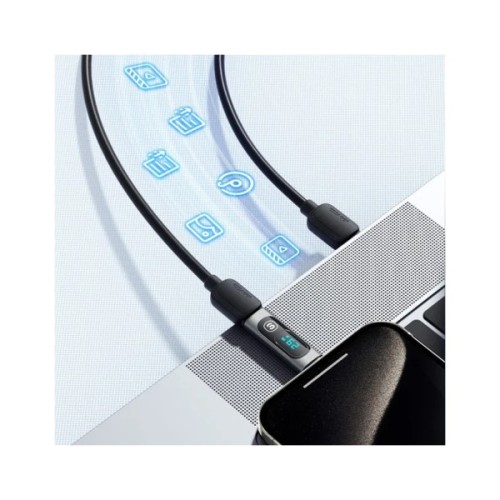 Перехідник USB-C F to USB-C M digital display Essager (EZJTT-TX0G-P)