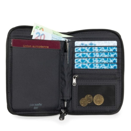 Гаманець Pacsafe RFIDsafe compact travel organizer Чорний (11020100)