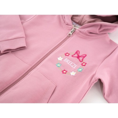 Спортивний костюм дитячий Breeze з бантиками (22067-92G-pink)