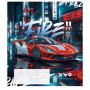 Зошит Школярик Night racers 48 аркушів клітинка (048-3452K)