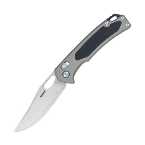 Ніж SRM Retriever 9203-AK, Black G10/Aluminium, Stonewash (9203-AK)