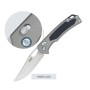 Ніж SRM Retriever 9203-AK, Black G10/Aluminium, Stonewash (9203-AK)