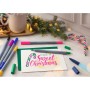 Художній маркер Faber-Castell набір акварельних двосторонніх Goldfaber Aqua Dual Marker Graffiti, 6 кольорів (32312)