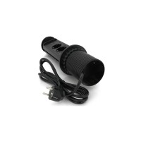 Мережевий фільтр живлення Voltronic 3 Роз, 2USB, 16А, 250V, 2м, Black (D08-FU03)