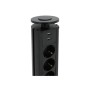 Мережевий фільтр живлення Voltronic 3 Роз, 2USB, 16А, 250V, 2м, Black (D08-FU03)