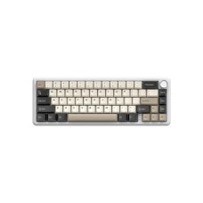 Клавіатура Attack Shark X66 RGB Wireless/Bluetooth/USB UA White Cheese (X66CW_AS)