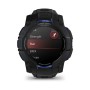 Смарт-годинник Garmin Instinct 3, 50mm, AMOLED, Black with Bolt Blue Accents, GPS смарт-годинник (010-03020-03)