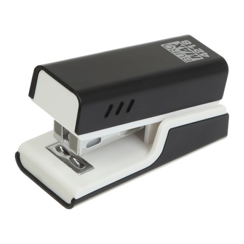 Степлер Buromax пластиковий МІНІ, 20 аркушів, (скоби №24; 26), 67,4 х 32,2 х 43,1 мм, чорний (BM.4218-01)