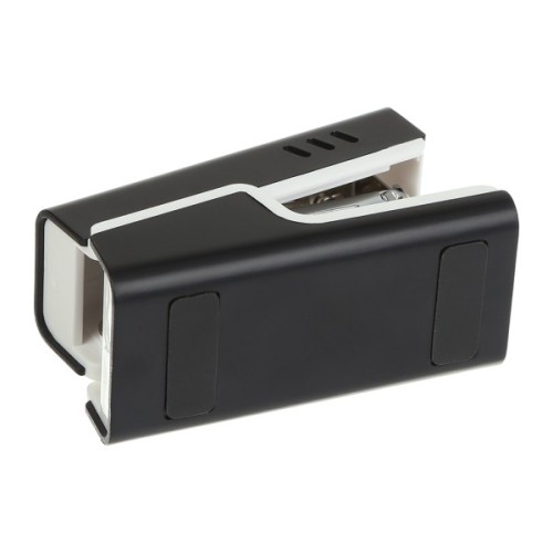 Степлер Buromax пластиковий МІНІ, 20 аркушів, (скоби №24; 26), 67,4 х 32,2 х 43,1 мм, чорний (BM.4218-01)