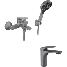 Душовий гарнітур Kroner Linz-GRN060 + змішувач Linz-GRN010 (CVS30158)
