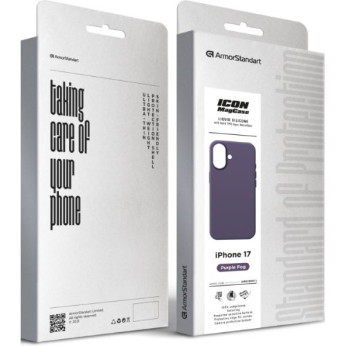 Чохол до мобільного телефона Armorstandart ICON2 MagCase Apple iPhone 17 Purple Fog (ARM88991)
