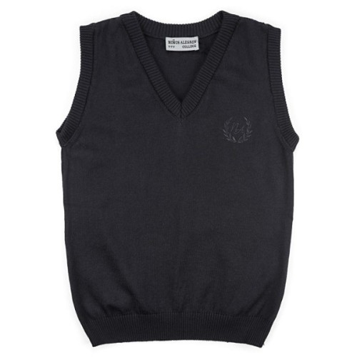 Жилет дитячий Na в'язаний (12-2064-122B-black)