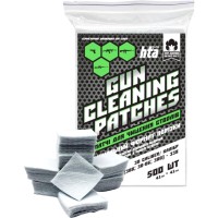 Патч для чищення зброї HTA 7.62 мм калібр 30 (308, 30-06, 300) - 338 квадратні 500 шт (HTA4212)