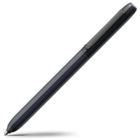 Ручка кулькова Faber-Castell поворотна серії AVORI Cosmic Flow, колір корпусу чорний, синя М (0,7 мм) (33061)