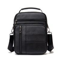 Сумка Vintage Шкіряна Чорна (20347)