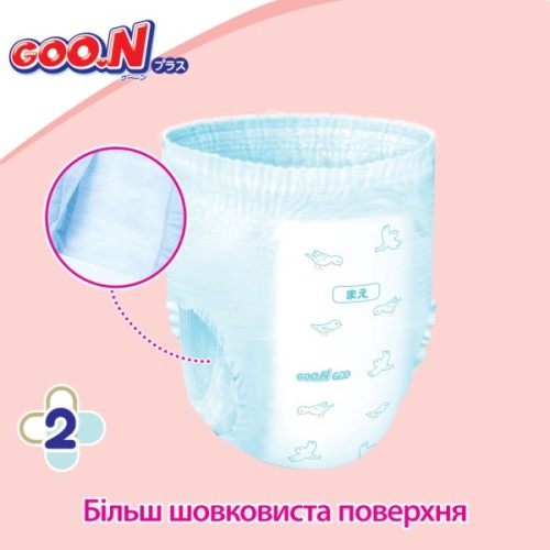 Підгузки GOO.N Plus труси 13-28 кг Розмір ХXL, 28 (21001513)