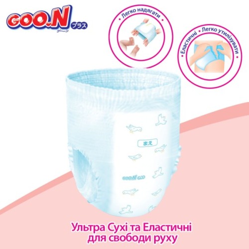 Підгузки GOO.N Plus труси 13-28 кг Розмір ХXL, 28 (21001513)