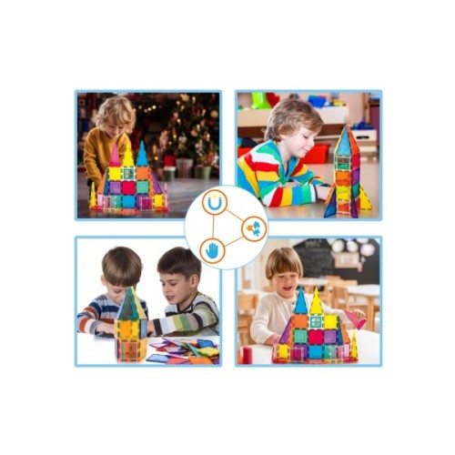 Конструктор Picasso магнітний Tiles Magnetic Building Blocks 36 деталей (817338027971)