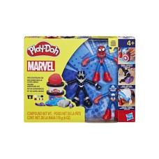 Набір для творчості Hasbro Play-Doh Marvel Пригоди героїв з масою для ліплення (G0333)