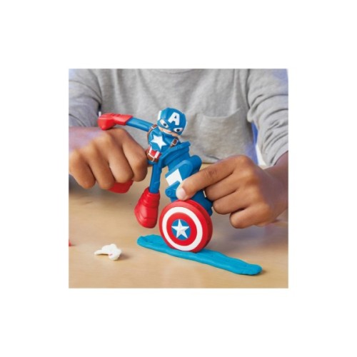 Набір для творчості Hasbro Play-Doh Marvel Пригоди героїв з масою для ліплення (G0333)