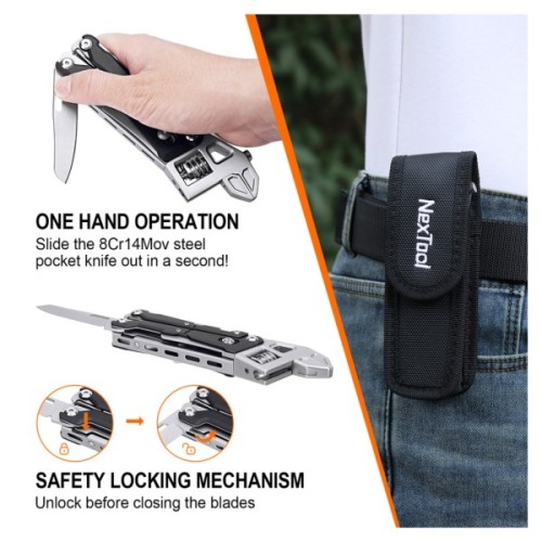 Мультитул NexTool Wrench W4 (NE20362A)