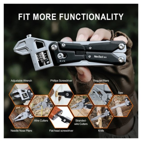 Мультитул NexTool Wrench W4 (NE20362A)