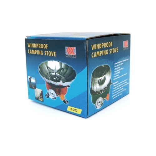 Пальник Voltronic K-202 з п'єзопідпалом та захистом від вітру (YT-K-203)