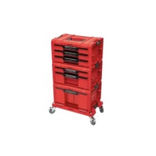Ящик для інструментів QBRICK SYSTEM набір на платформі, 21", 525*345*885, SYSTEM PRO Drawer Workshop Set 6 Red (Z260370PG003)
