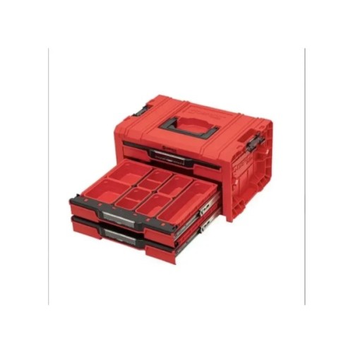 Ящик для інструментів QBRICK SYSTEM набір на платформі, 21", 525*345*885, SYSTEM PRO Drawer Workshop Set 6 Red (Z260370PG003)