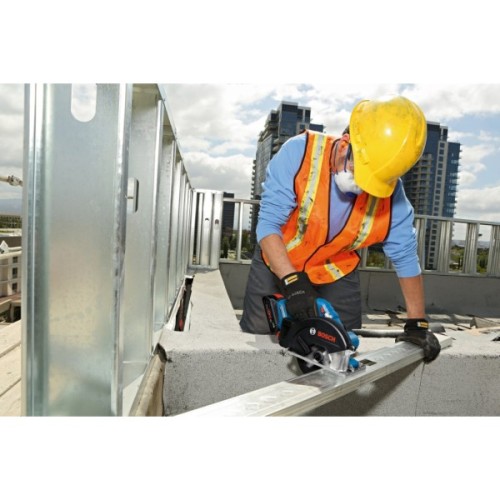 Дискова пила Bosch GKM 18V-50, 18V, 2x5Ah, 136 мм, 4250 об/хв (0.601.6B8.002)