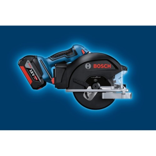 Дискова пила Bosch GKM 18V-50, 18V, 2x5Ah, 136 мм, 4250 об/хв (0.601.6B8.002)