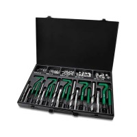 Набір інструментів Toptul для відновлення різьби 130 шт. (М5, М6, М8, М10, М (JGAD130A)