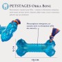 Іграшка для собак Petstages Кісточка з мотузкою 18.5 см (0871864002307)