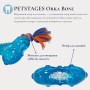 Іграшка для собак Petstages Кісточка з мотузкою 18.5 см (0871864002307)