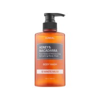 Гель для душу Kundal Honey & Macadamia Body Wash White Musk 500 мл (8809568740258)